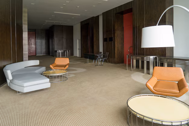 Modern commercial space interior design by Redwood Interiors
