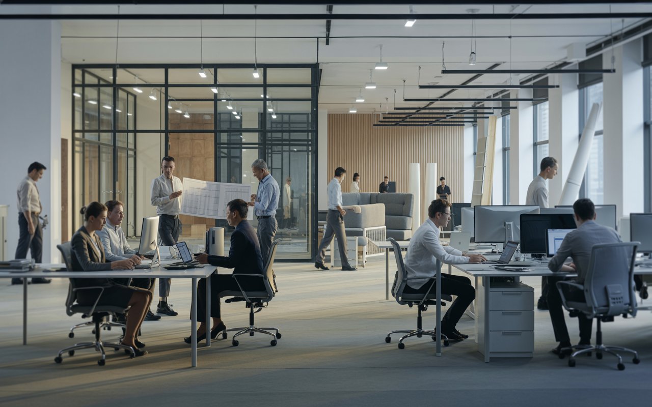Office Redesign in Progress Without Disrupting Business Operations