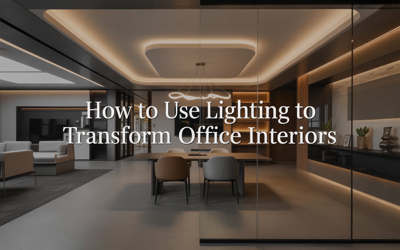 How to Use Lighting to Transform Office Interiors